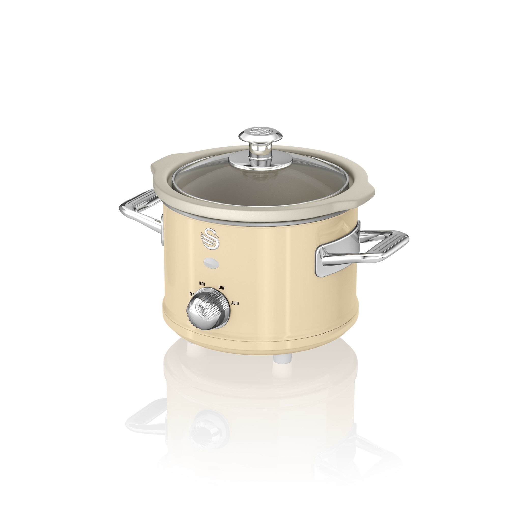 Swan SF17021PURN 3.5L Slow Cooker Retro Purple